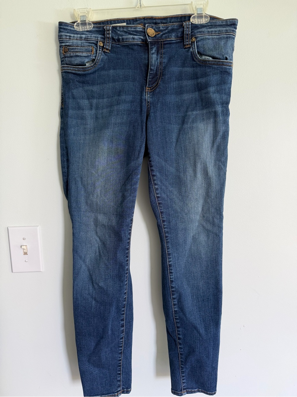 Kut From The Kloth Classic Women's Blue Denim Jeans Skinny Casual Versatile